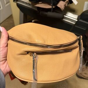 Montana West Tan Leather Bag